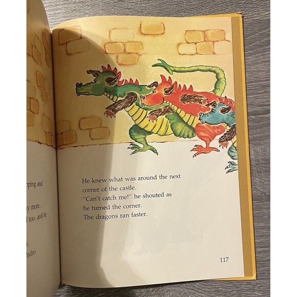 The Yellow Book of Wordplay Stories 1977 Susan Batko Hardback Vintage GOOD - Picture 7 of 9